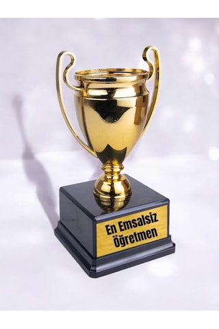 Emsalsiz Öğretmen Yazılı 23 Cm Hediyelik - Öğretmenler Günü Hediyesi, Öğretmene Hediye
