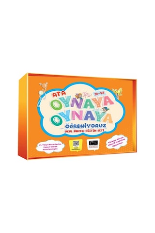 Ata Oynaya Oynaya Öğreniyoruz Eğitim Seti 3-4 Yaş