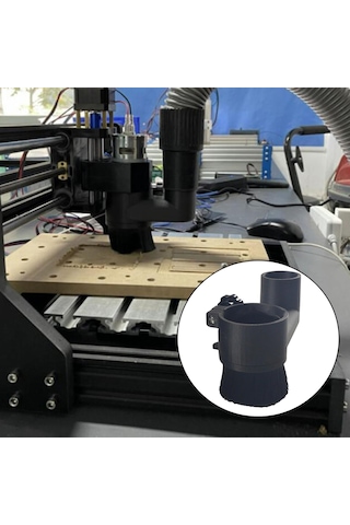 Suntek Kapı Oyma Makinesi Için Cnc Mili Toz Pabucu Kapağı 65mm