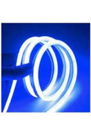 12 Volt 5 Metre Neon Led Şerit MAVİ