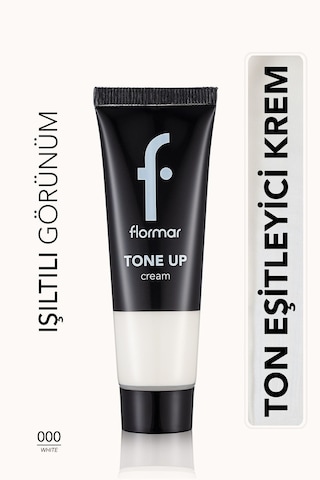 Flormar Işıltı Veren Ton Eşitleyici Krem - Tone Up Cream - 000 White - 8682536043786