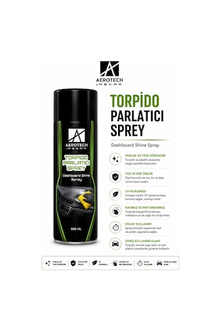 Aerotech Torpido Parlatıcı Sprey 500 ML