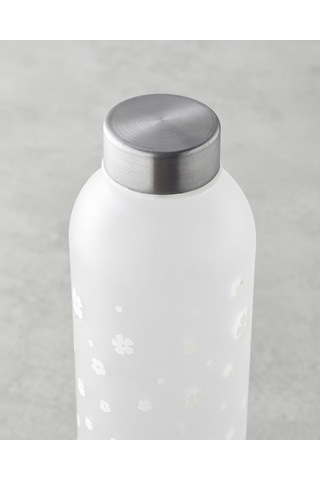 English Home Floret Cam Şişe 750 Ml Beyaz