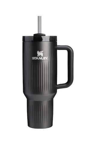 Stanley Quencher H2.0 Fluted Tumbler Pipetli Termos Bardak 1.18l-10-13002-0132 Siyah