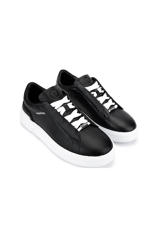 Mario Valentino Unisex Hakiki Deri Siyah Sneakers & Spor Ayakkabı 1040 95r2106 Ayk Y25 Nero Siyah