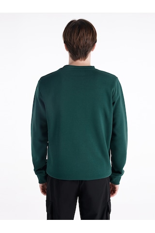 Colin's Colins Regular Fit Baskılı Yeşil Erkek Sweatshirt Cl1066430 Yeşil