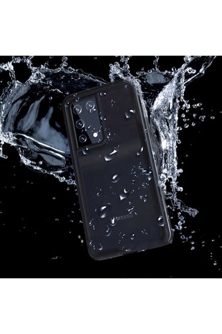 Galaxy S21 Ultra Kılıf 1-1 Su Geçirmez Kılıf (505691217) Siyah