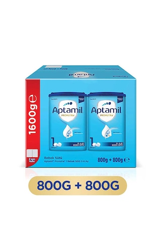 Aptamil 1 Bebek Sütü 800 x 2 Adet 1600 G