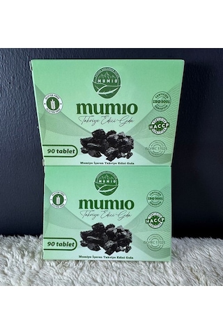 Mumio Shilajit Takviye Edici Gıda 2 x 90 Tablet﻿﻿