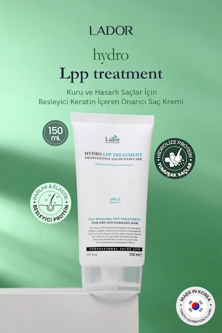 Lador Hidrolize Kolajen Içeren Kuru Ve Hasarlı Saçlara Özel Saç Bakım Kremi Lpp Treatment 150ml