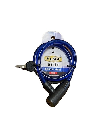 Yuma Bisiklet Kilidi Boy:65cm Çap:12mm Yuma Ym-733 Orta Boy
