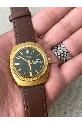Bulova Caravelle N1 39 mm Deri Kordon Vintage Erkek Kol Saati 2.