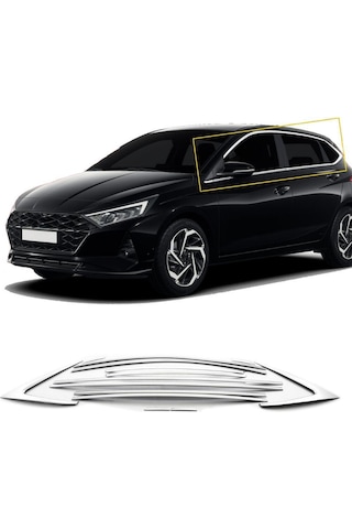 Hyundai İ20 Krom Cam Çerçevesi Set 2020-2021 14 Parça