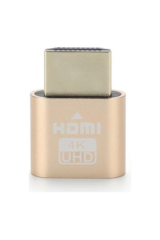 Hdmı 4k Uhd Dummy Plug Minning Bitcoin Sanal Monitör Ekran Kartı Emülatörü Maksimum Çözünürlük 4k Uhd 4096 X 2