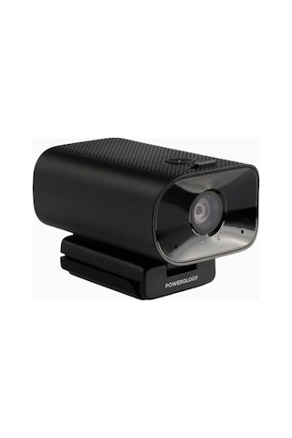 Powerology 1080p 5x Zoom Konferans Web Kamerası, Siyah Webcam