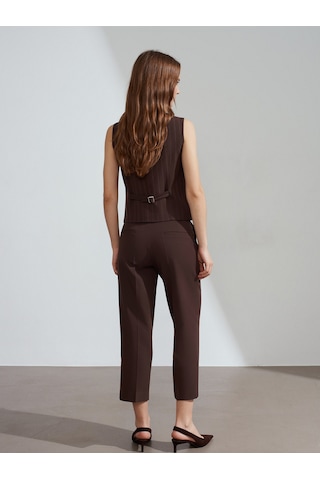 Dilvin 72279 Orta Belli Kapri Pantolon-kahve Kahve