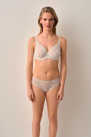 Suwen Cosmopolitan Dantelli Balenli Sütyen St4453609036 Ekru