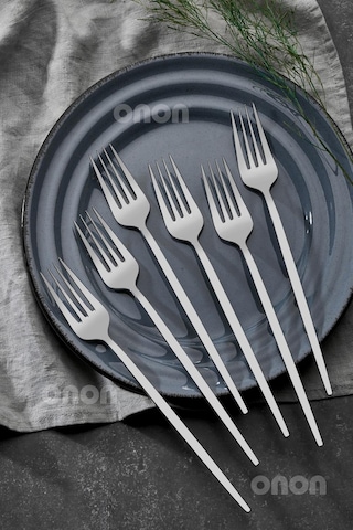 Onon Solingen Mokka 12 Kişilik 60 Parça Çatal Kaşık Bıçak Takımı