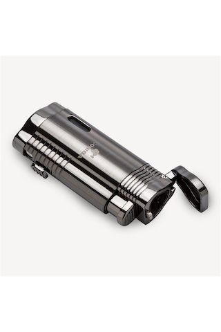 Cohiba Üç Torch Delicili Puro Çakmağı Gunmetal