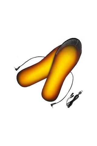 Maoyaya Yıkanabilir Kesilebilir Isıtıcı 1 Çift Usb Isıtma Tabanlık Elektrikli Ayak Isıtıcı Boyutu 41-46 Çok Renkli