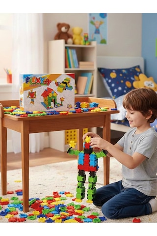 88 Parça Flexy Tangles Esnek Geometrik Şekilli Zeka Geliştiren Eğitici Yapı Oyuncak Seti