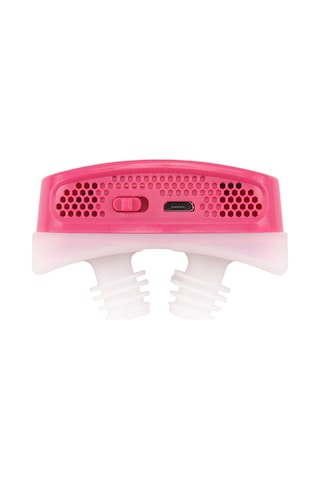 Hangfox Kırmızı Silikon Uyku Konforu Akne Durdurucu - 4-6 Saat Kullanim Süresi, 200mah Li-pil, Usb Şarjlı Solunum Yardımı Cihazı