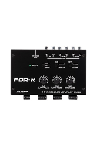 For-x XHL-66 Pro Eko 6 Channel Line Output Converter