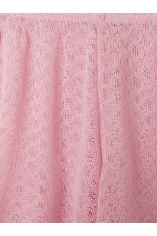 Lcw Dream Pembe Beli Lastikli Kadın Plaj Şortu