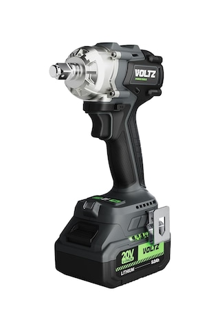 Voltz Vzıw20 20v 5ah Çift Akülü Kömürsüz Darbeli Somun Sıkma Sökme 500nm
