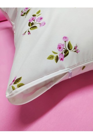 Lexroo Güllüce Ev Tekstil Yastık Kılıfı 2adet 50x70cm Yk-194 Çok Renkli