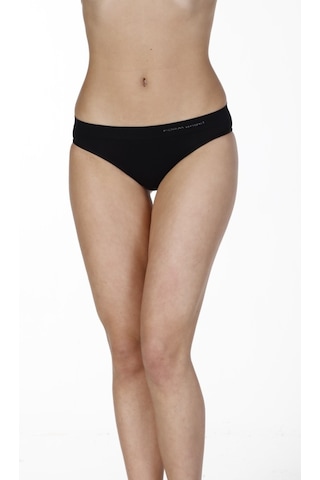Form Angel 5201 Bayan Dikişsiz Bikini Slip Külot Siyah