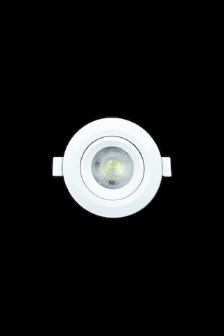 Helios Opto 5w Plastik Beyaz Kasa Yuvarlak Spot 3000k Günışığı Hs 1209 Gün Işığı