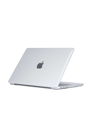 Ekılıf - Macbook Pro 16.2 2023 A2780 Uyumlu - Alt Ve Üst Koruyucu Msoft Kristal Kapak - Şeffaf