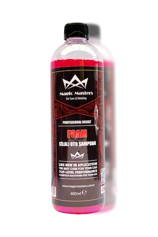 Magic Masters Foam Cila Oto Şampuanı 600 Ml Magic Masters Foam Cila Oto Şampuanı 600 Ml
