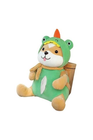 Createtech Tutucu Suntek Magideal Köpek Karikatürlü Doku Çöp Kutusu Araba Çok Renkli