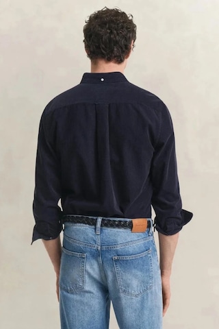 Gant Erkek Lacivert Regular Fit Düğmeli Gömlek-24674