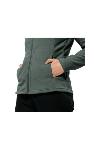 Jack Wolfskin Kadın Polar Ceket Taunus Fz Yeşil Tam Fermuar Yeşil Yeşil