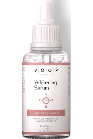 Voop Whitening Cilt Tonu Eşitleyici Koyu Leke Karşıtı Serum 30 ML