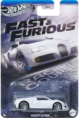 Hot Wheels Silver Series Fast & Furious Bugattı Veyron Hnr88 Jby43 Çok Renkli