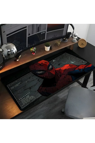 Orumcek Adam Baskılı 90x40 Kaymaz Taban Mousepad 90x40cm