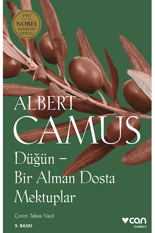 Düğün ve Bir Alman Dosta Mektuplar - Albert Camus - Can Yayınları