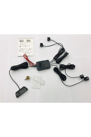 Üniversal Araç Park Sensörü Ön Arka Metre Göstergeli