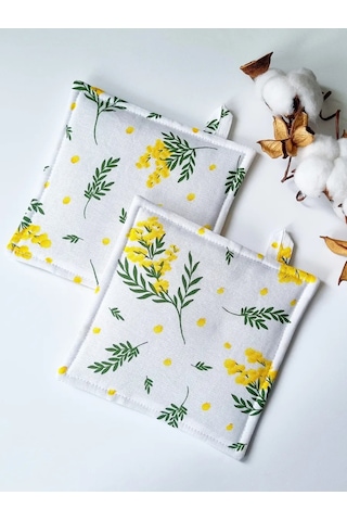 Emılıy Home Pamuklu Tutacak Seti 320893069 Beyaz