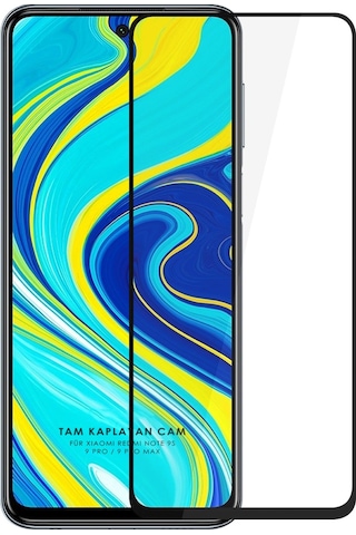 Xiaomi Redmi Note 9 Pro - 9 Pro Max - 9s 5d Mat Seramik Tam Kaplayan Ekran Koruyucu Cam