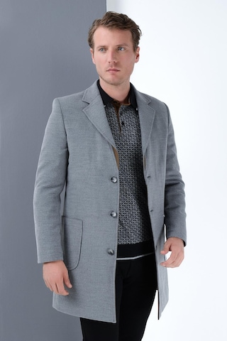 Plt8384 Dewberry Erkek Palto-gri-2 Gri-2