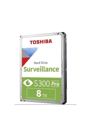 Toshıba 3.5" 8tb S300 Pro Md10ada800v 7200 Rpm 256mb Sata-3 Güvenlik Diski