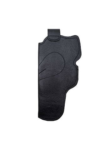 Sig Sauer P226 İçin Uyumlu Çorap Tipi Deri İç Kılıf Metal Maşalı Siyah