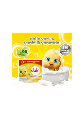Dalin Bebek Sabunu 100gr 15 Li Set Hassas Ciltler İçin