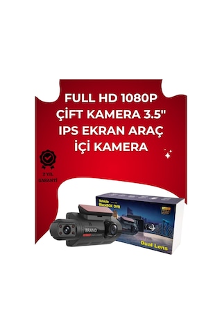 Otomatik Kayıtlı Full Hd Araç Kamerası Döngüsel Kayıt Ve Hareket Algılama 04695129