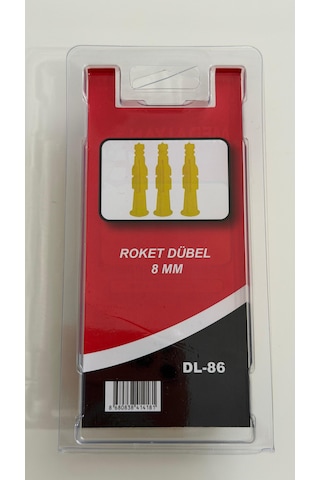 Roket Dübel 8 Mm Montaj Dübeli